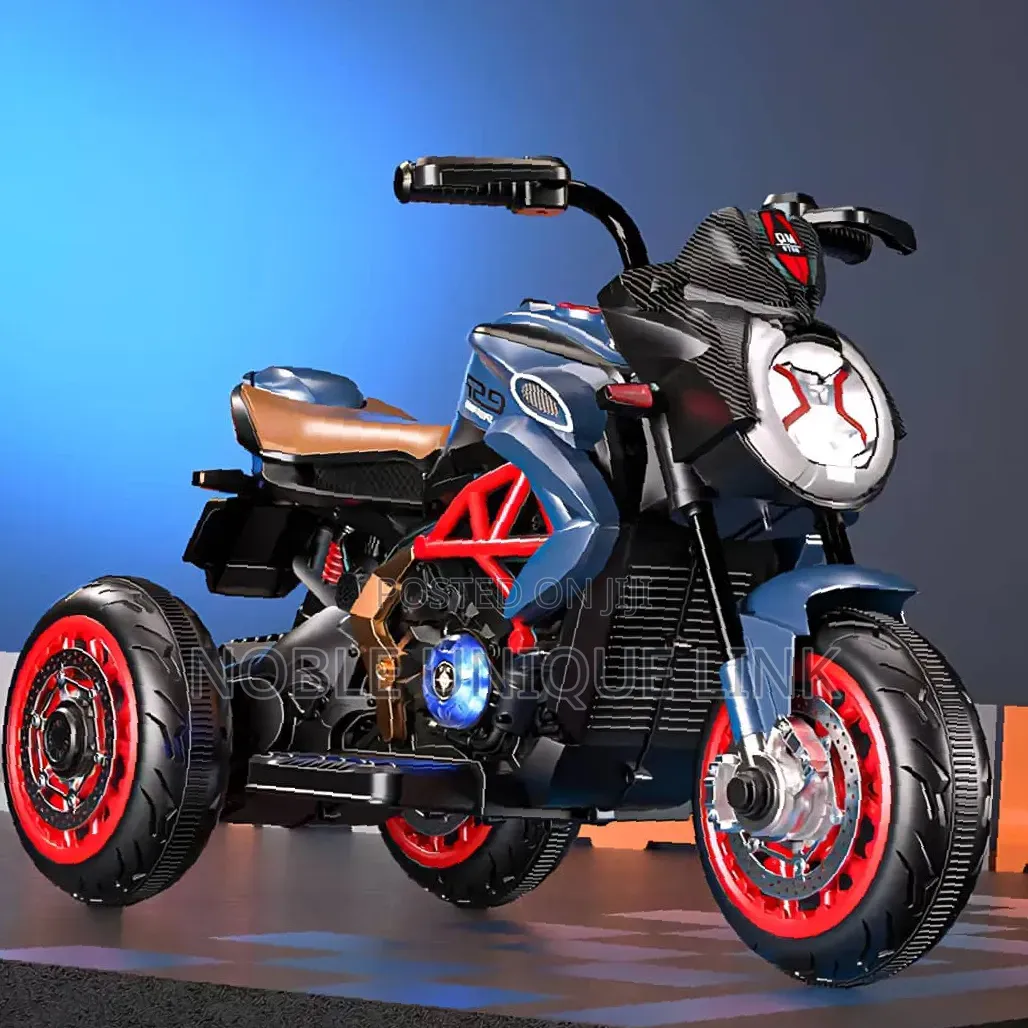 3 to 7 Years Old Electric Three Wheel Motor Bicycle