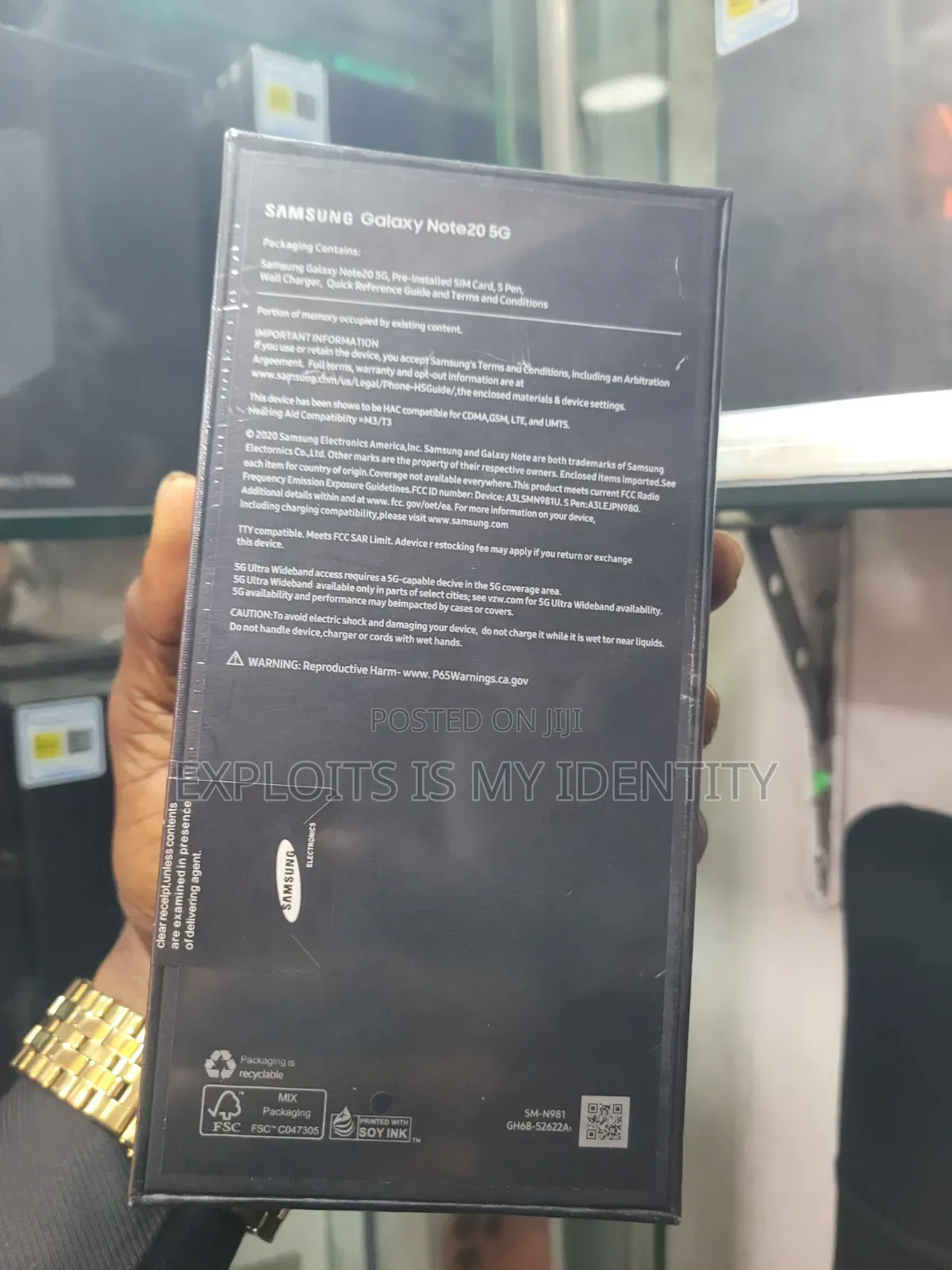 New Samsung Galaxy Note 20 256 GB Bronze