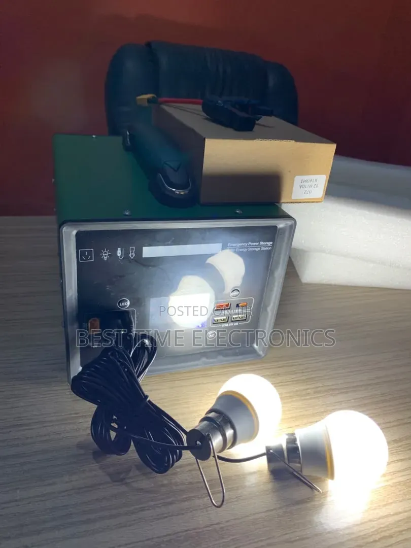 500w Lika Egatee Portable Solar Generator Engine With Bulbs