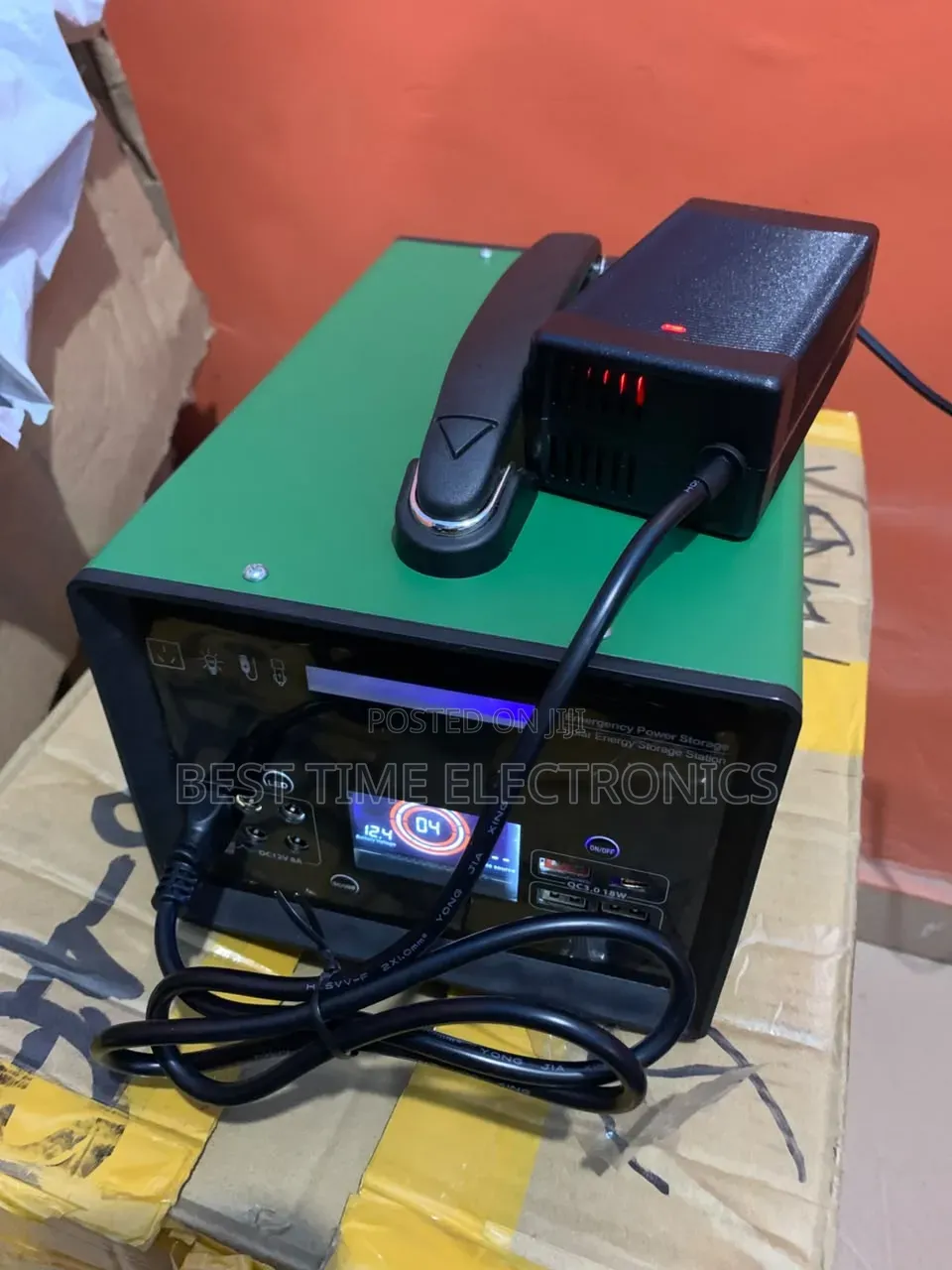 500w Lika Egatee Portable Solar Generator Engine With Bulbs