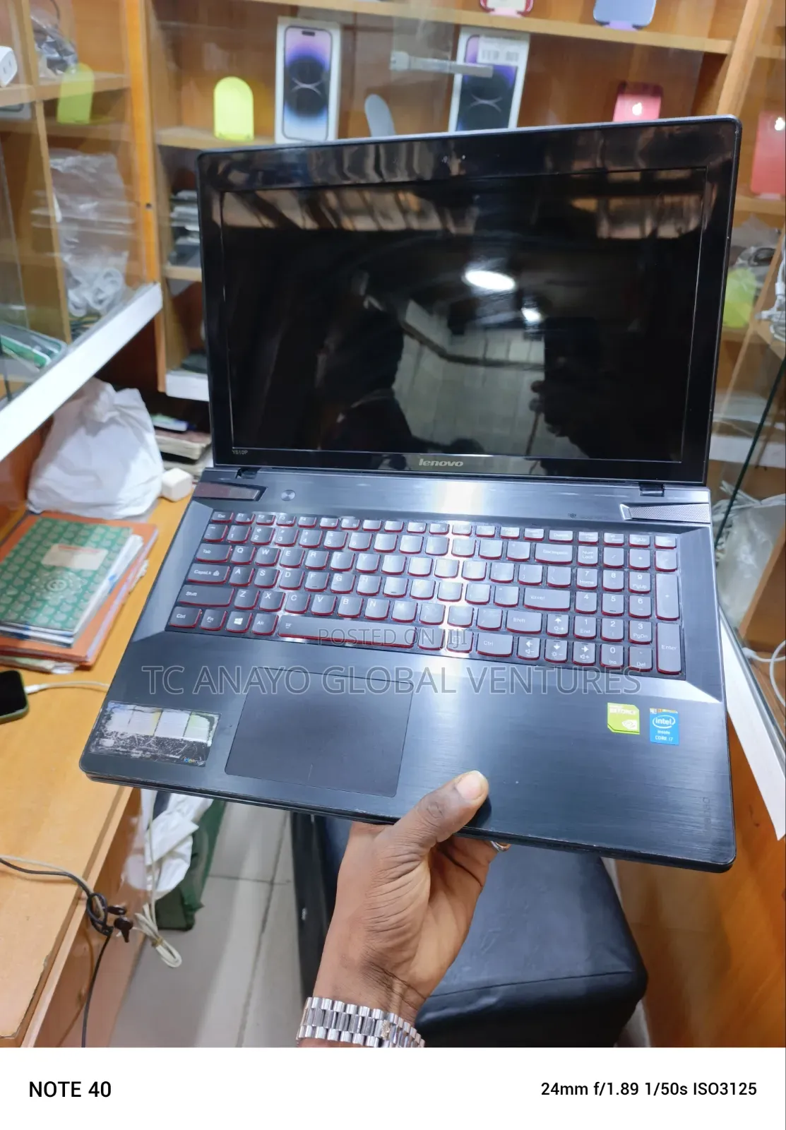 Laptop Lenovo IdeaPad Y510p 16GB Intel Core i7 SSD 256GB