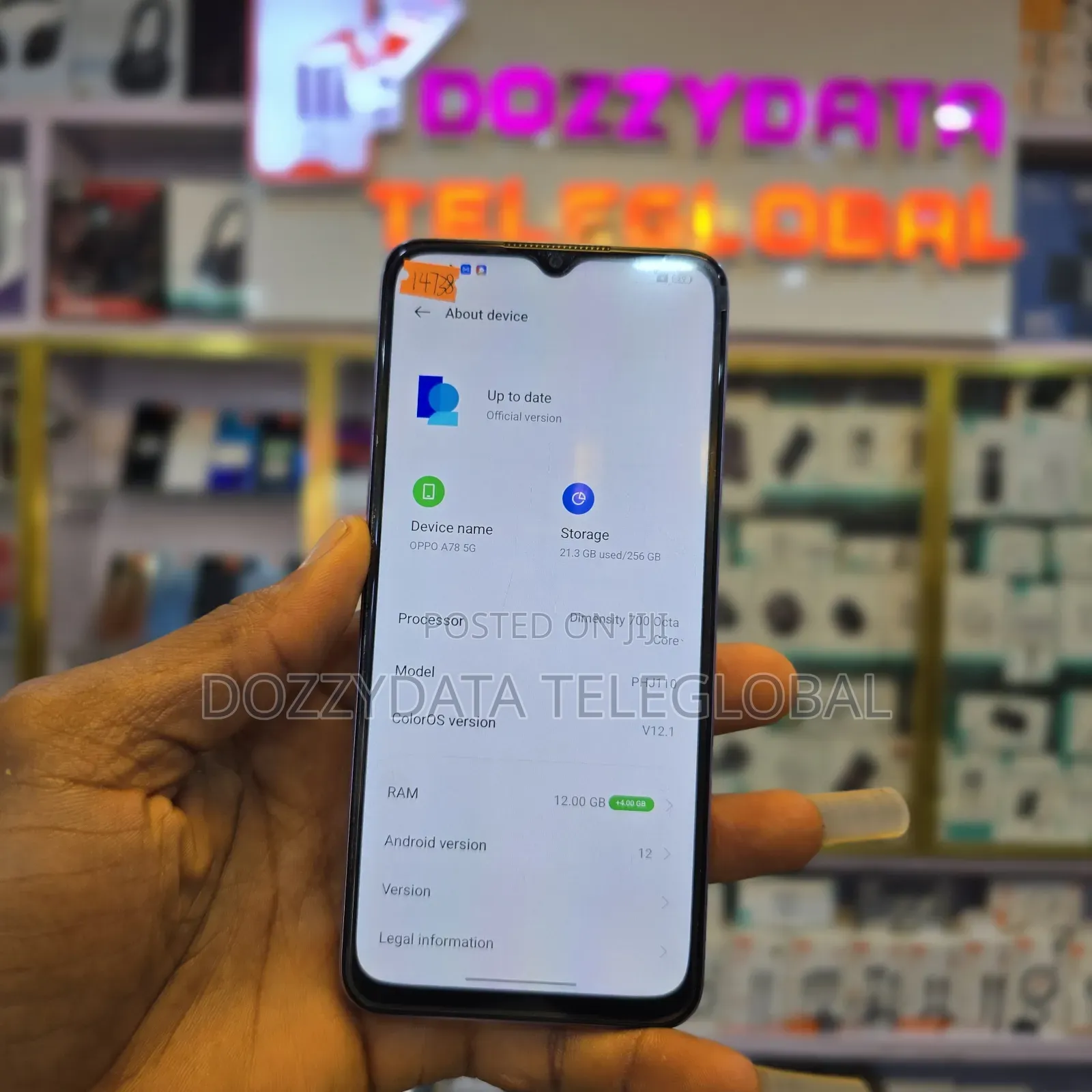 Oppo A78 5G 256 GB Pink