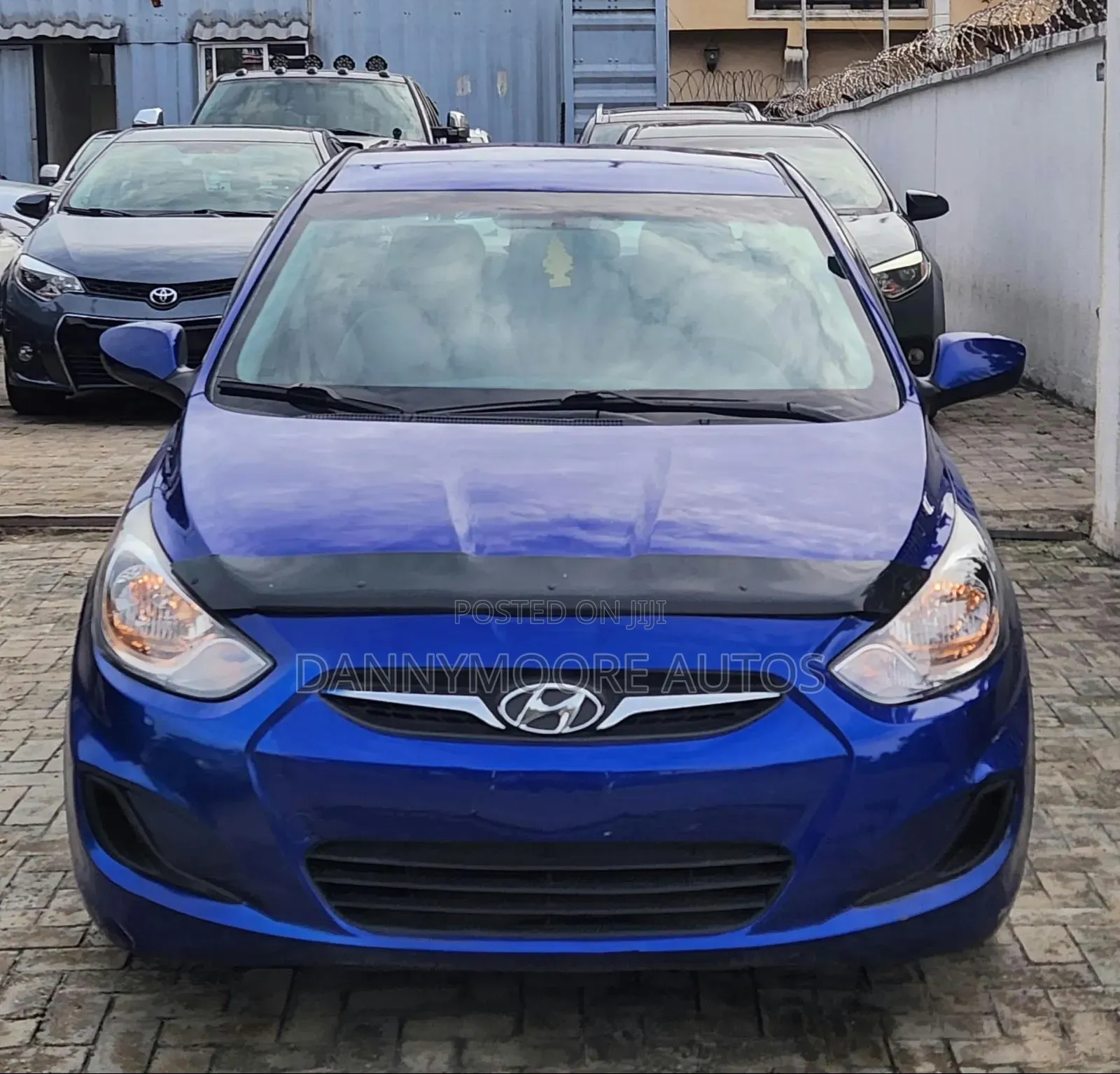 Hyundai Accent 2012 Blue