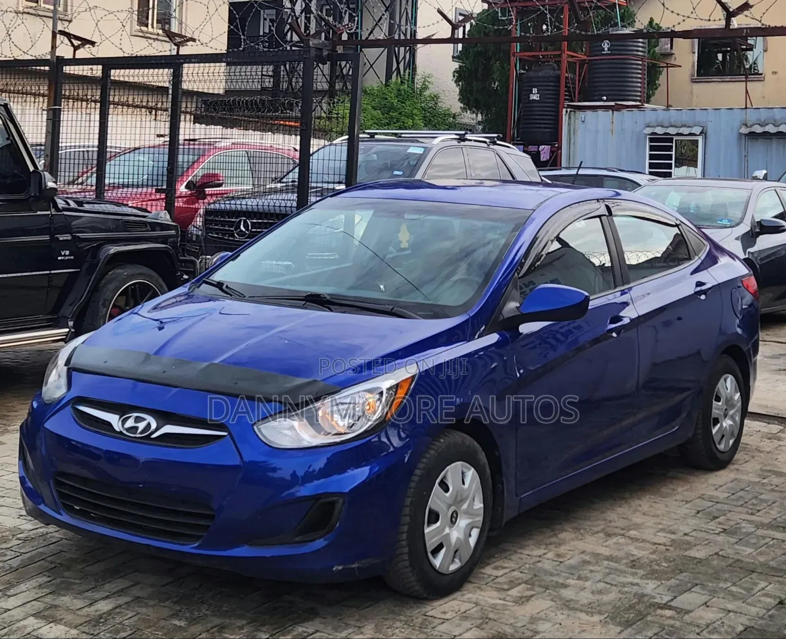 Hyundai Accent 2012 Blue