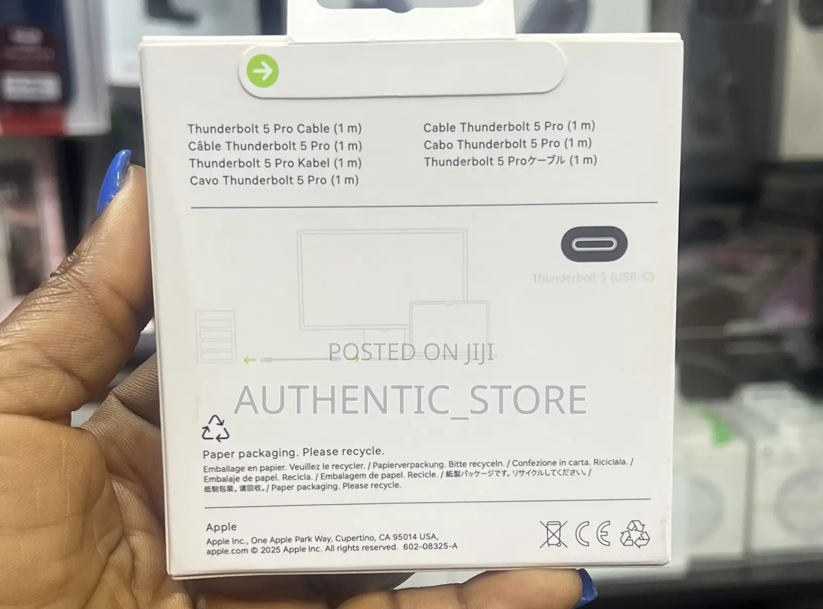 Apple Thunderbolt 5 Pro Cable(1m)