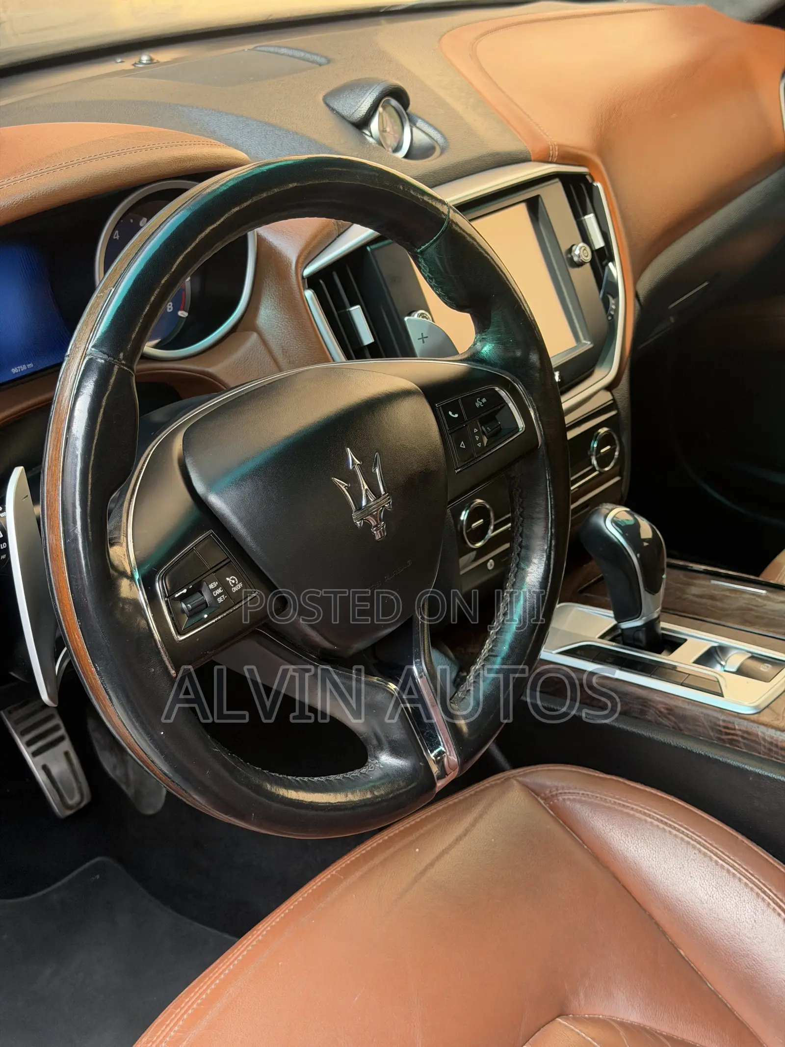 Maserati Ghibli S Q4 4dr Sedan AWD (3.0L 6cyl Turbo 8A) 2014 Gray