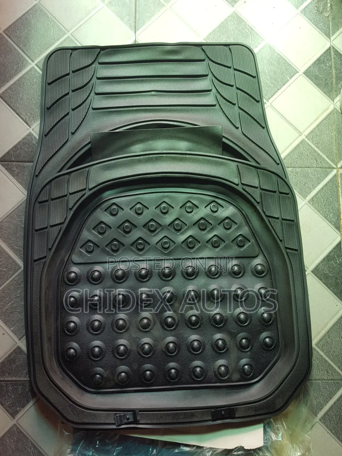 Foot Mat Pure Black**