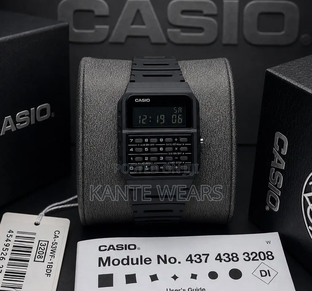 Original CASIO Calculator Watch – CA-53W