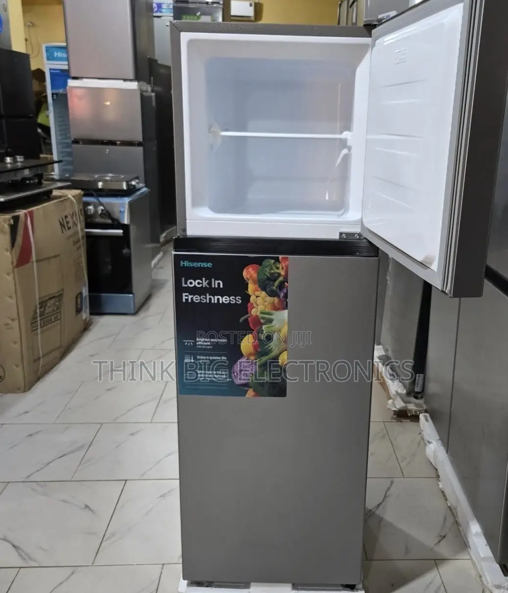 154l Hisense Double Door Refrigerator