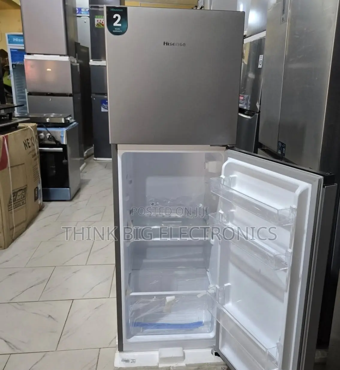154l Hisense Double Door Refrigerator