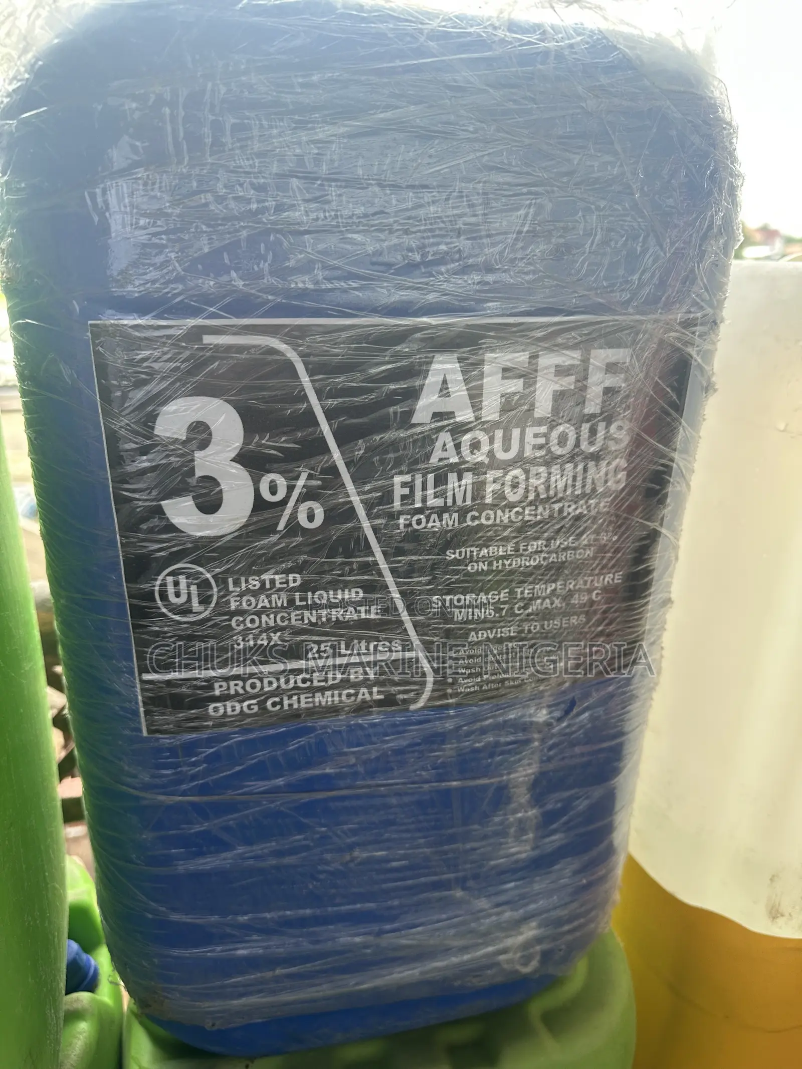 Odg Chimeical 3% Aqueous Film Forming Foam (Afff)
