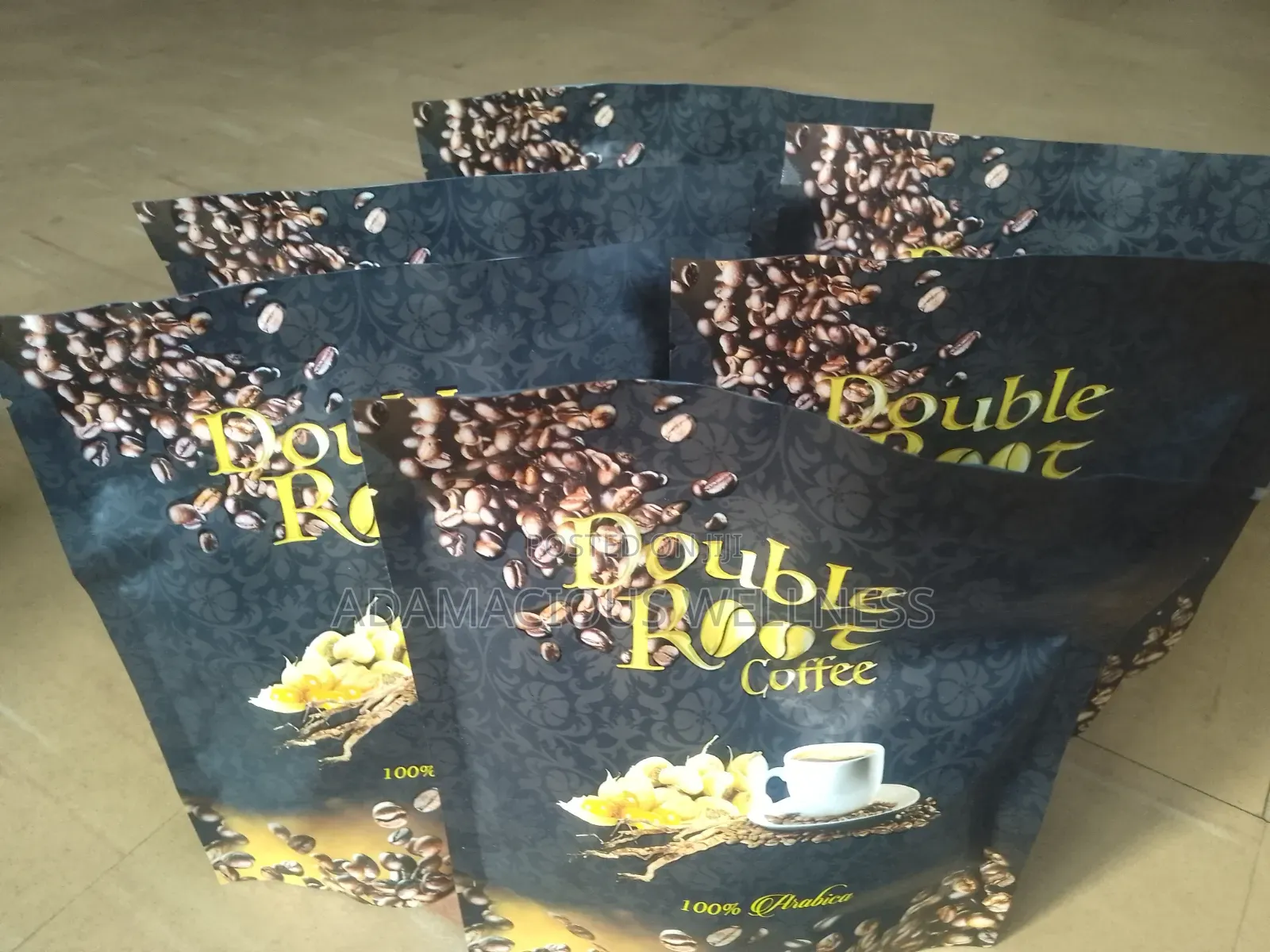 Double Root Coffee ₦10,000 100% Arabica Energy Vitality Herbal