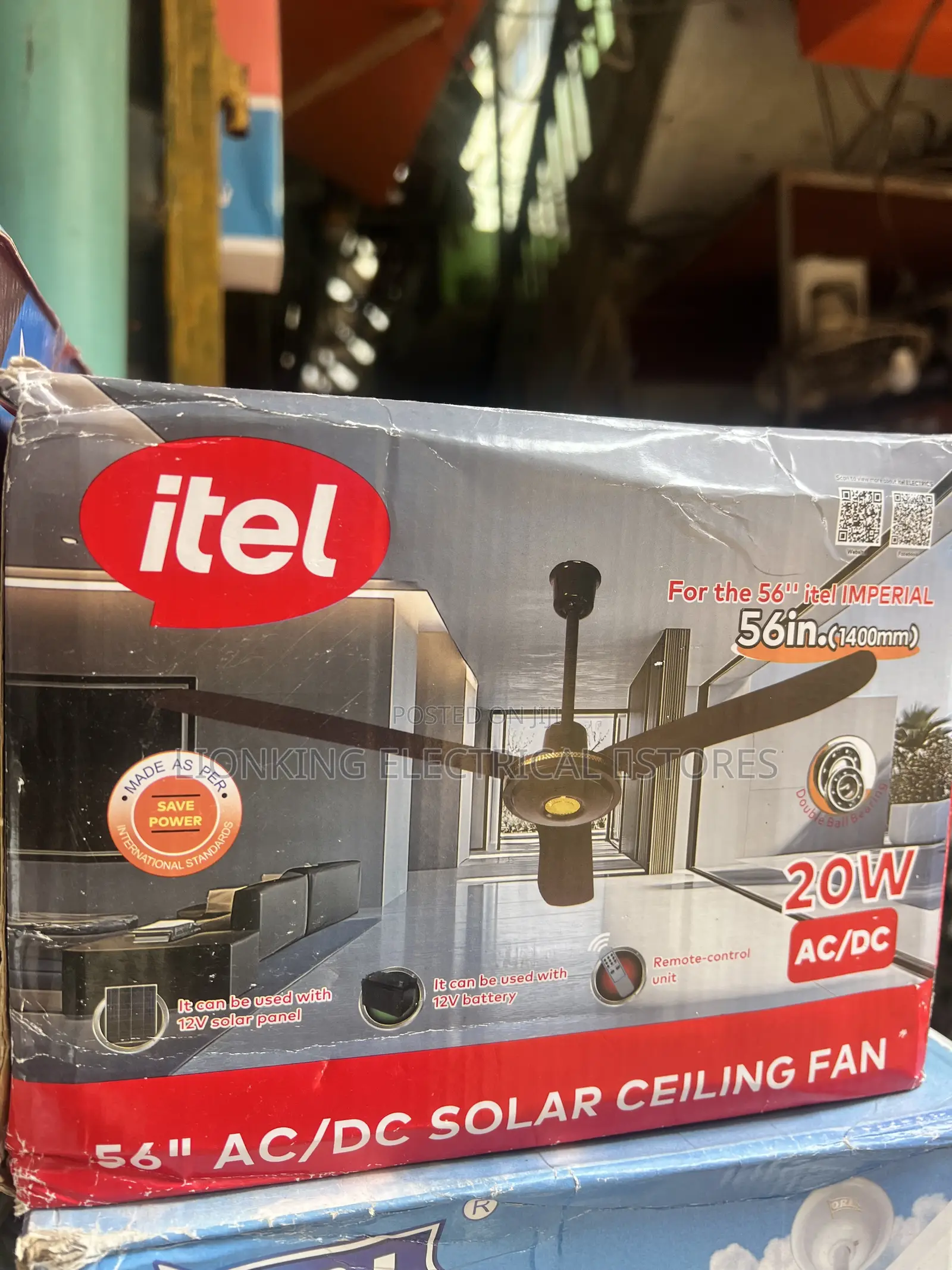 Itel AC Dc Fan. 56”