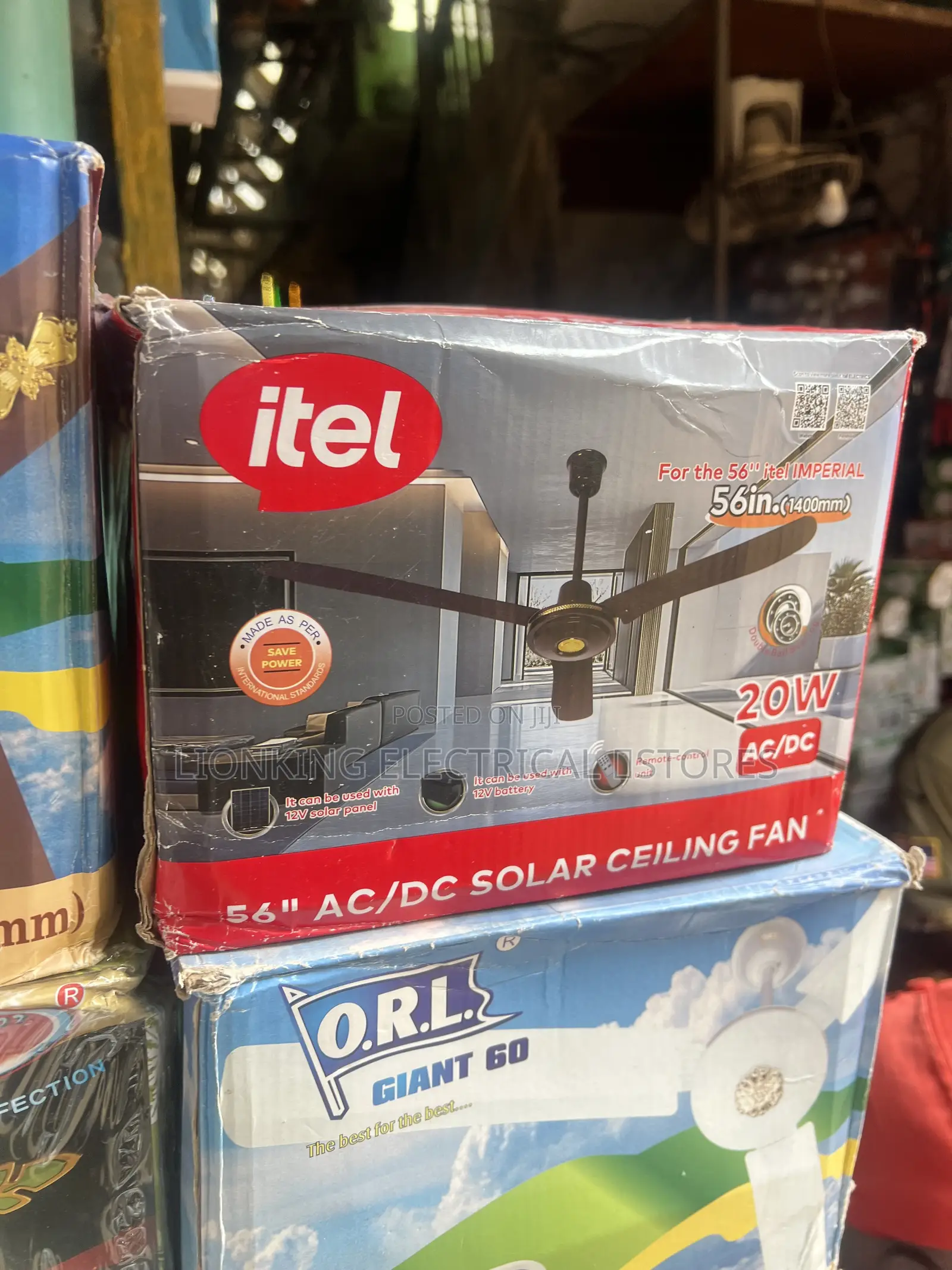 Itel AC Dc Fan. 56”