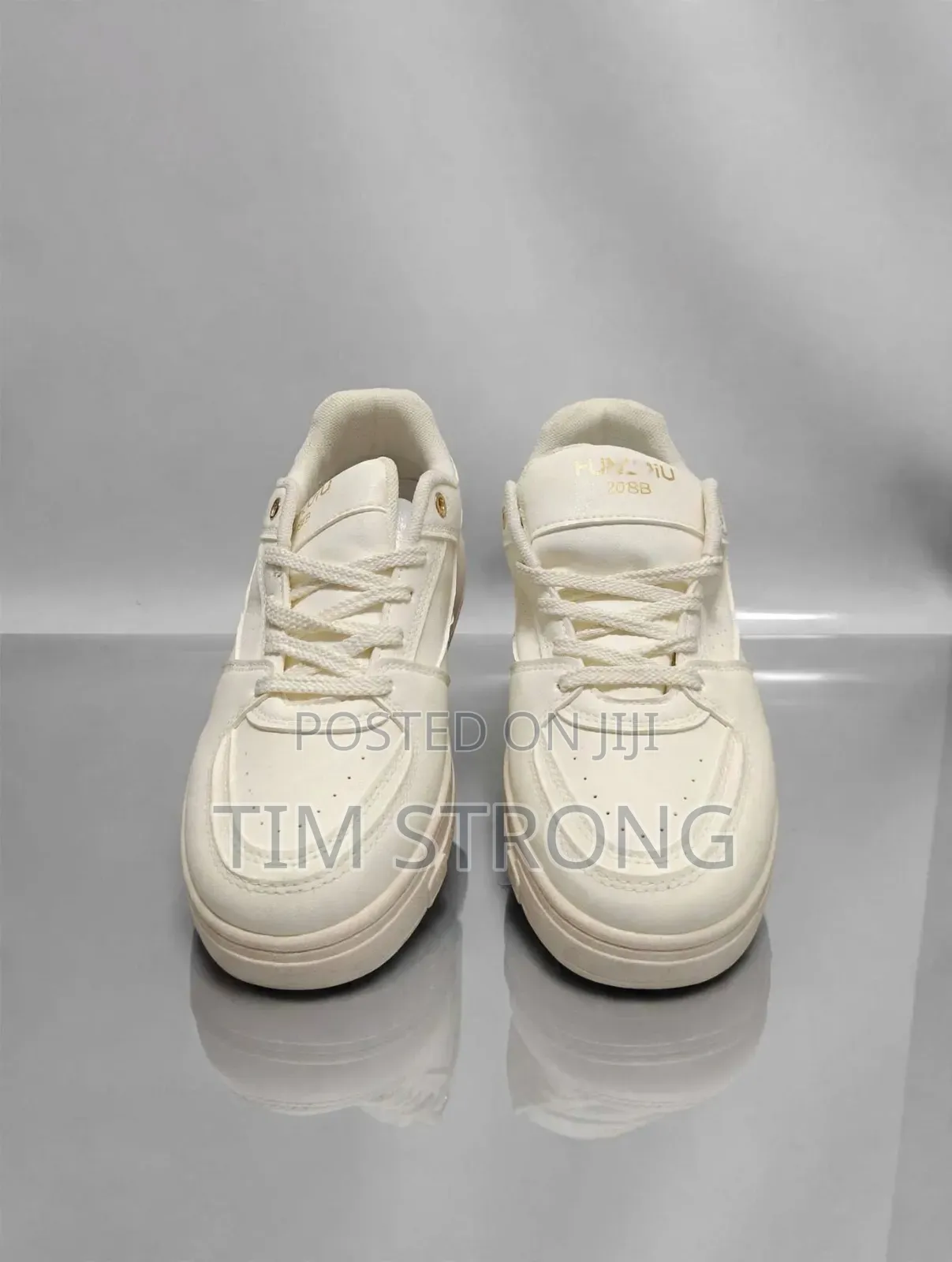 Chunky, Clean, Classy, Comfortable Unisex Cream Sneakers