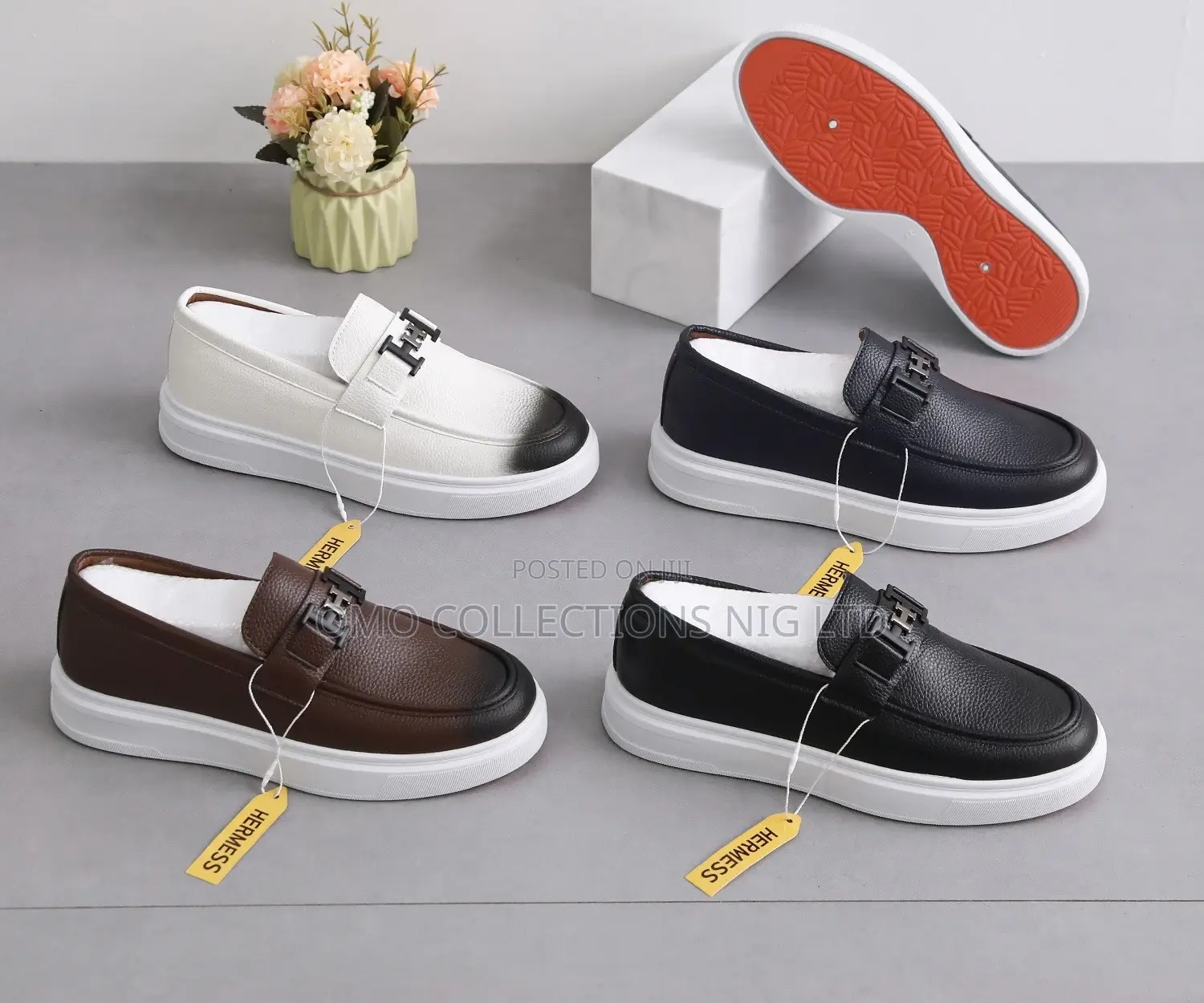 Men’s Luxurious Leather Loafers – Fully Boxed