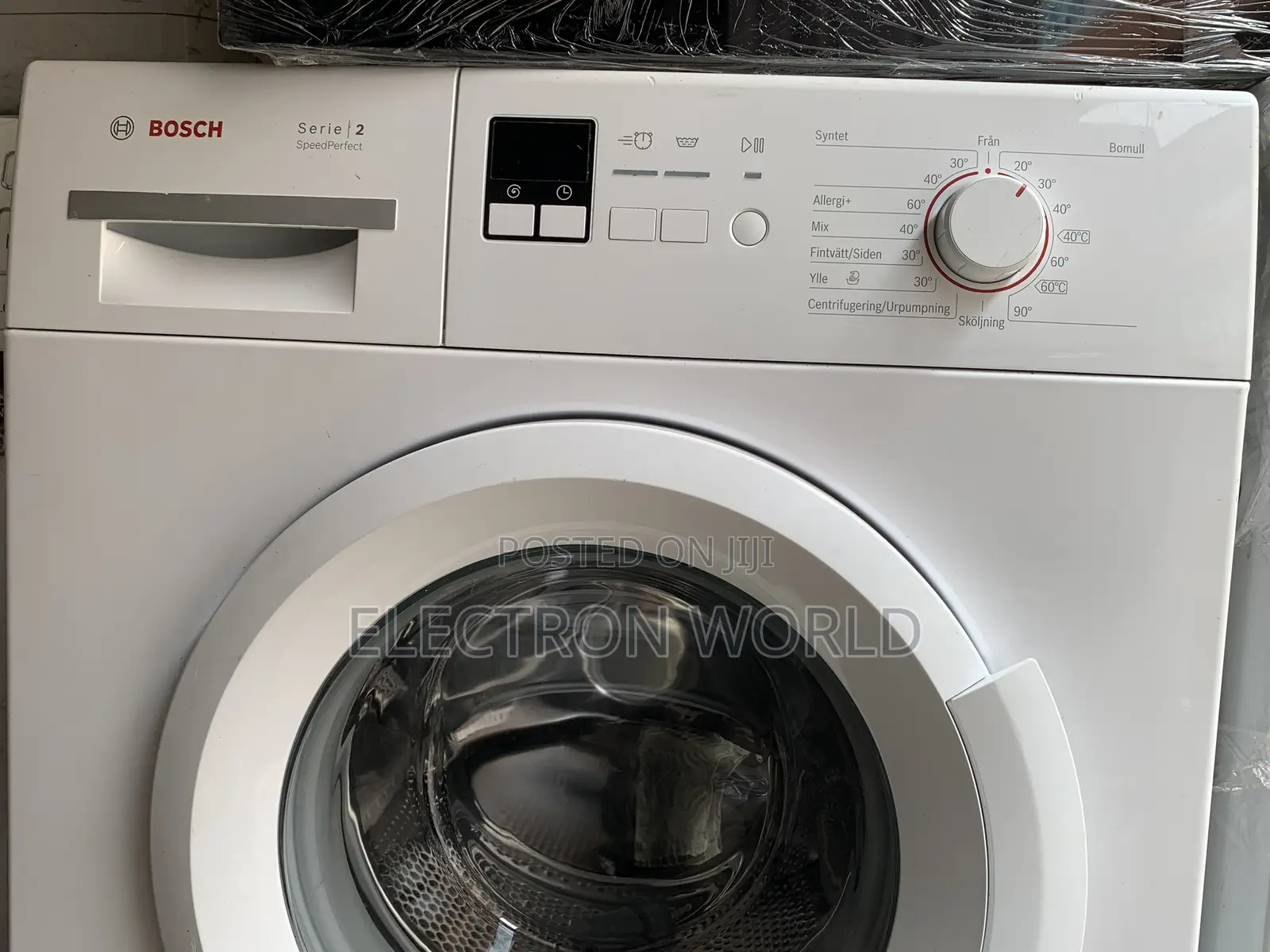 Bosch SpeedPerfect Washing Machine.