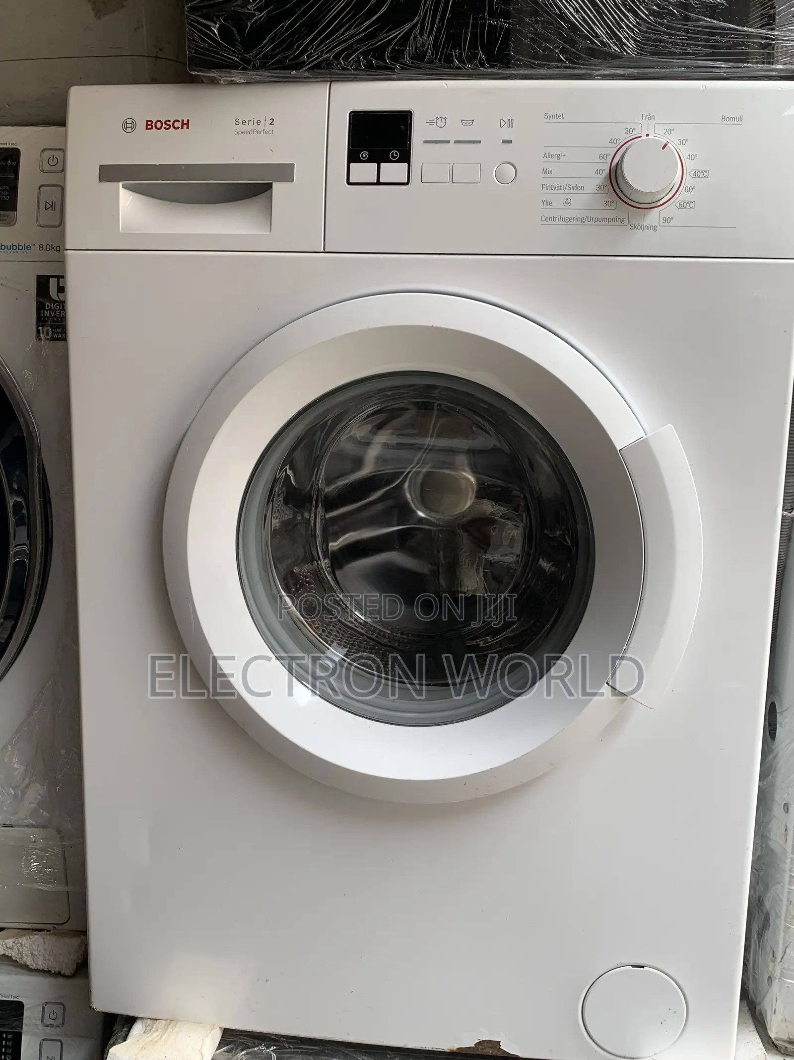 Bosch SpeedPerfect Washing Machine.