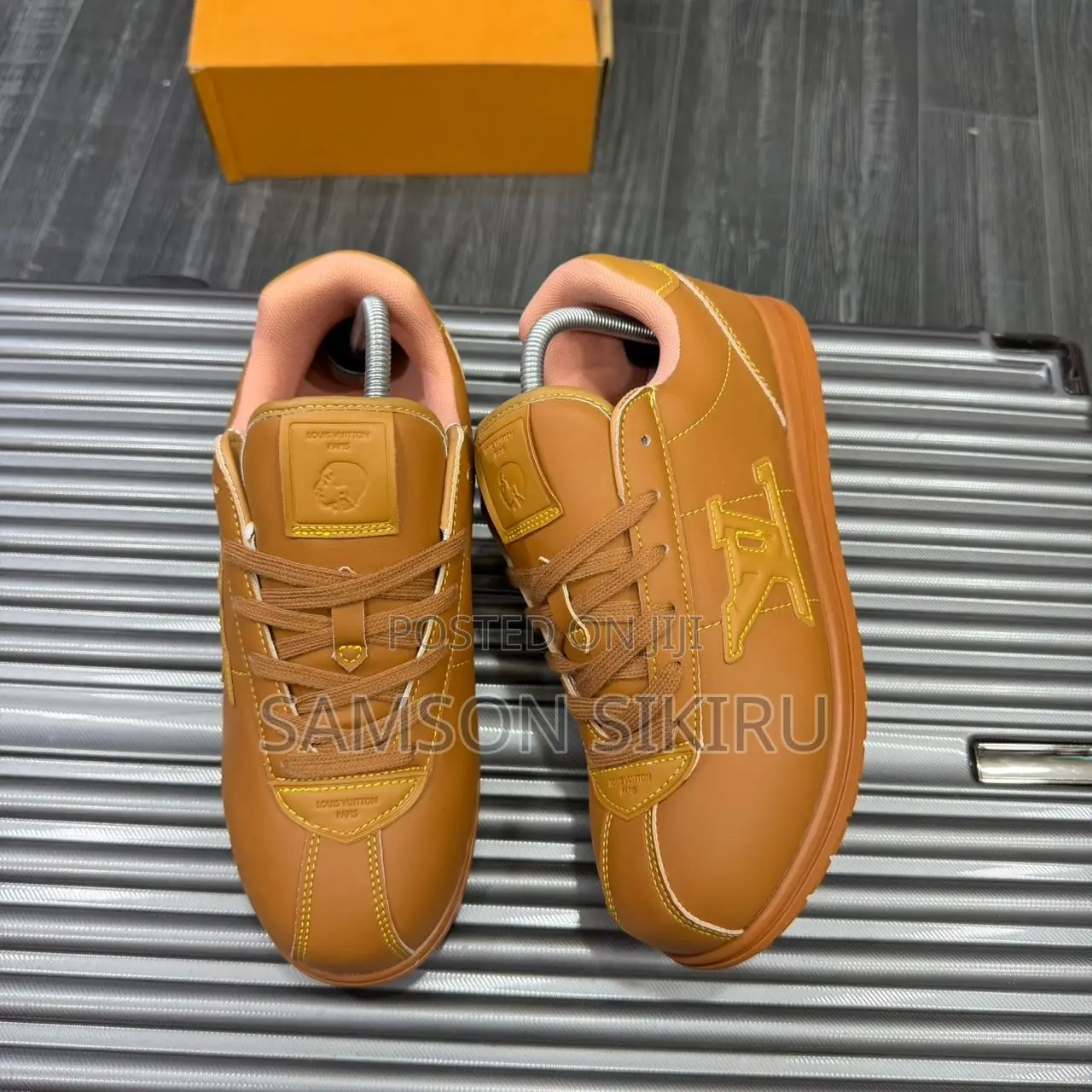 New Louis Vuitton Butter Soft Sneakers /Brown/