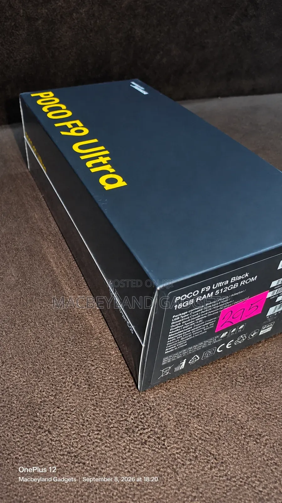 New Xiaomi Poco F8 Ultra 512 GB Black