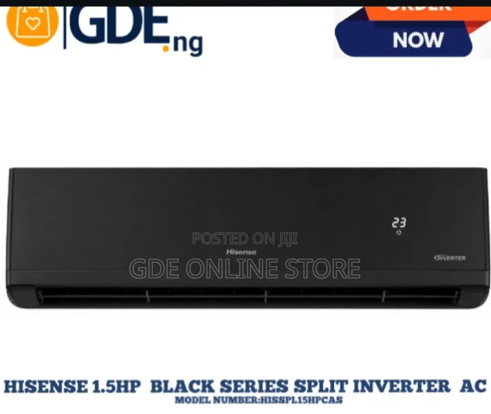 Hisense 1.5hp Black Series Split Inverter Air Conditioner/Hiss1.5hpcas