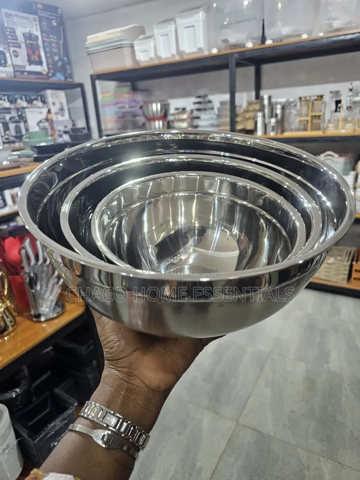 3-Piece Stainless Steel Mixing Bowl Set