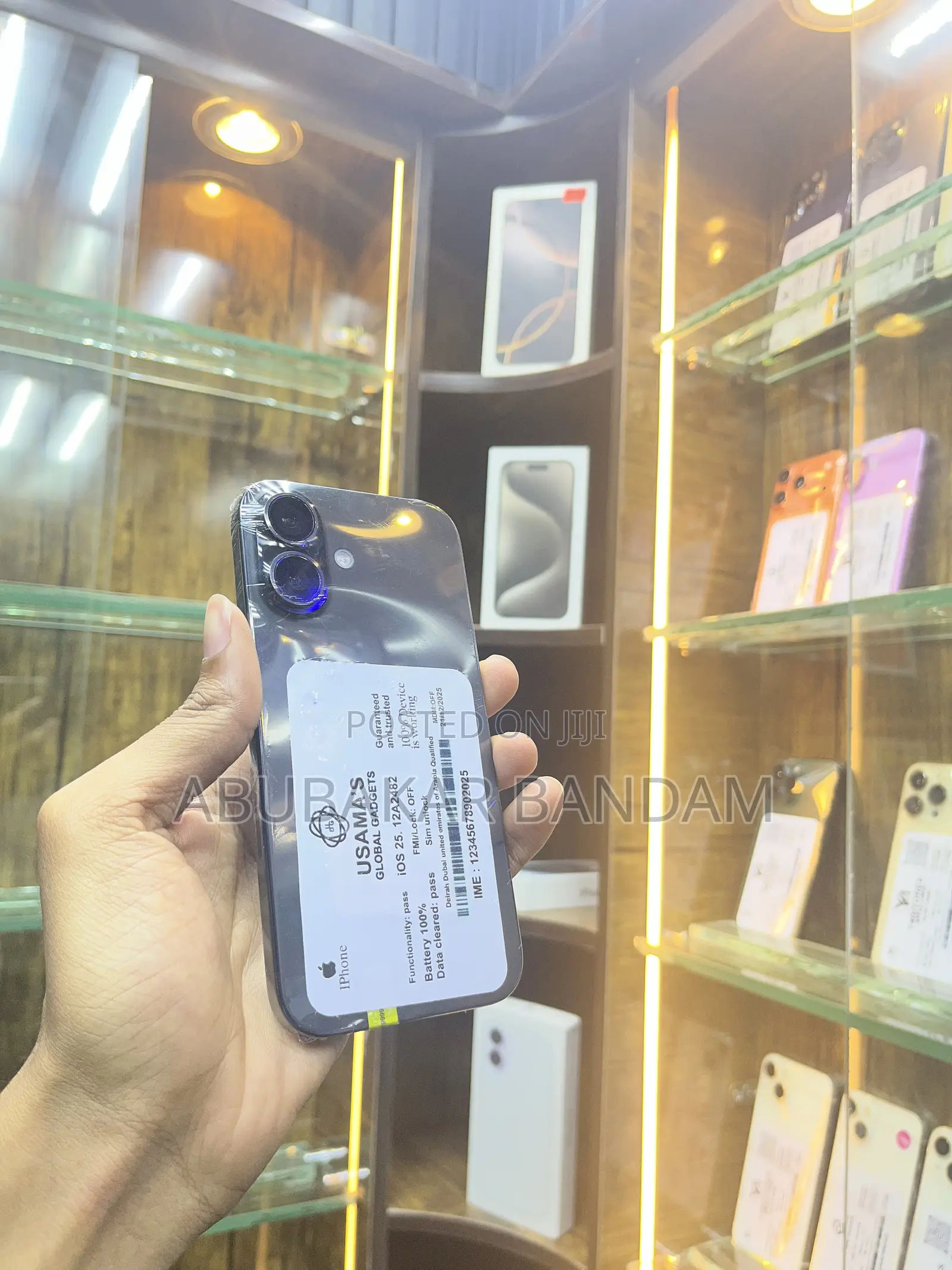 New Apple iPhone 16 128 GB Black