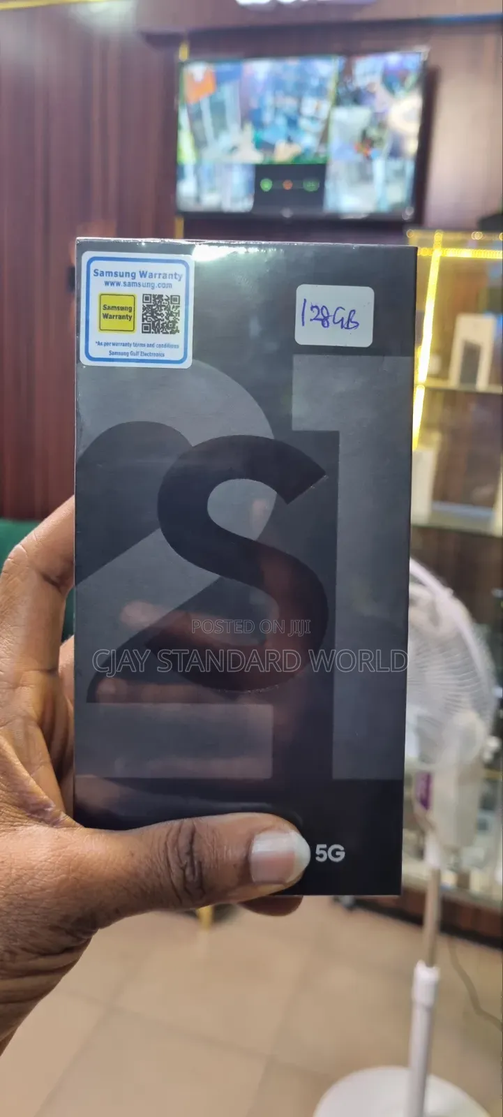 New Samsung Galaxy S21+ 5G 128 GB Purple