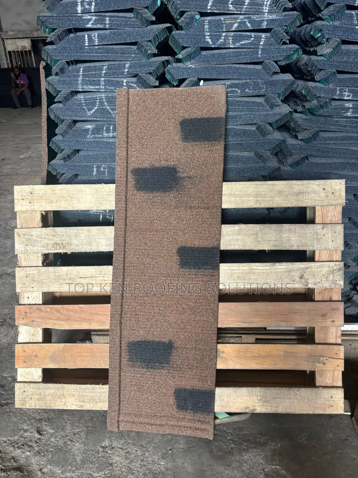 0.45mm Shingle Brown/Black Design Sheet