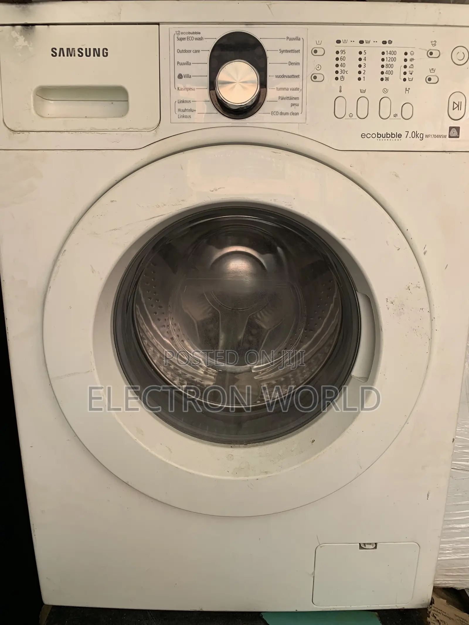 Samsung Ecobubble Automatic Washing Machine.