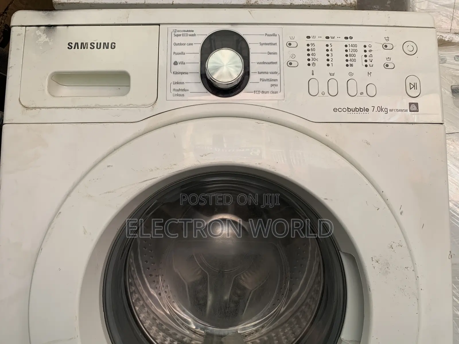 Samsung Ecobubble Automatic Washing Machine.