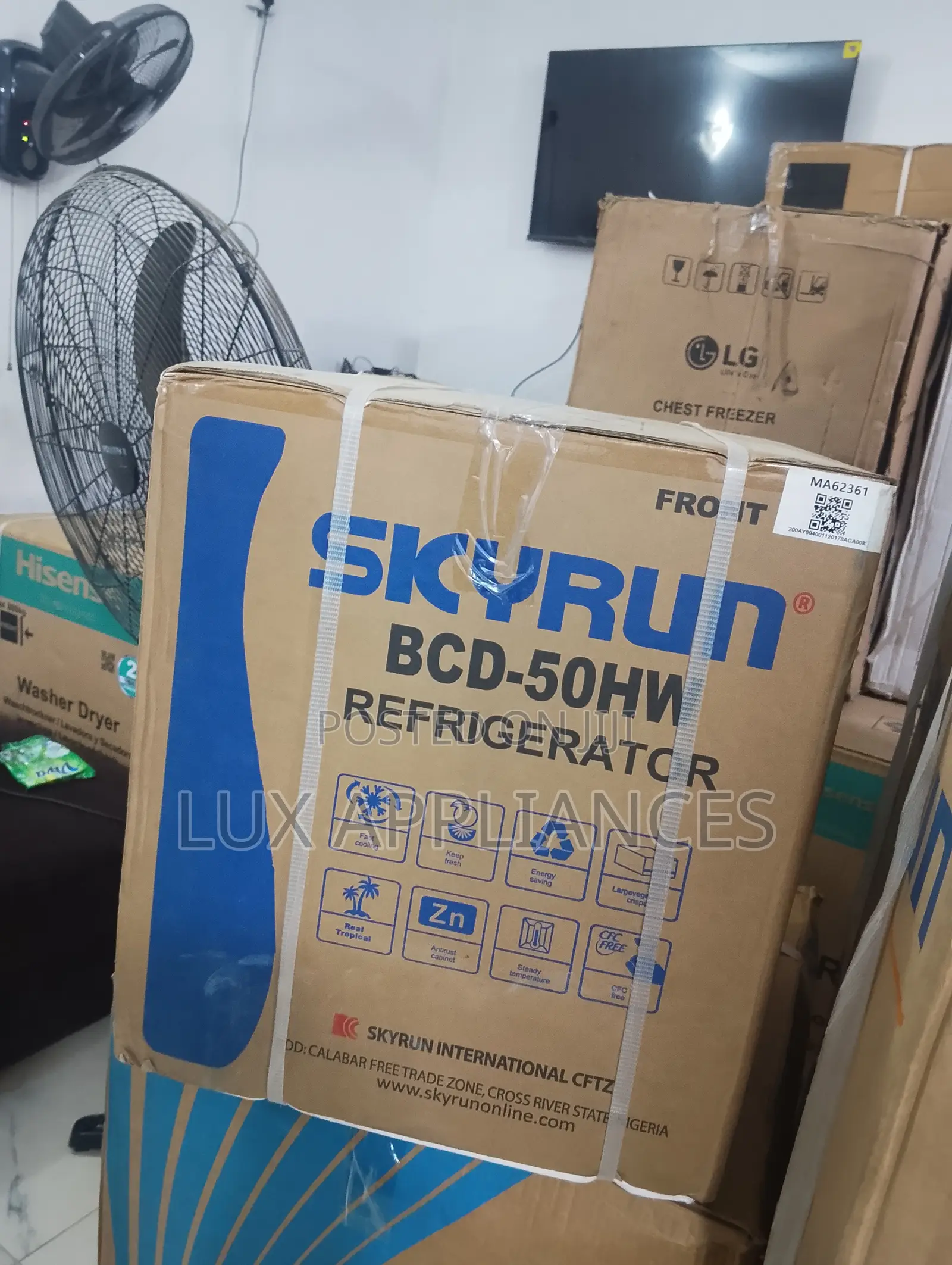 BCD-50HW 50L Skyrun Mini Refrigerator