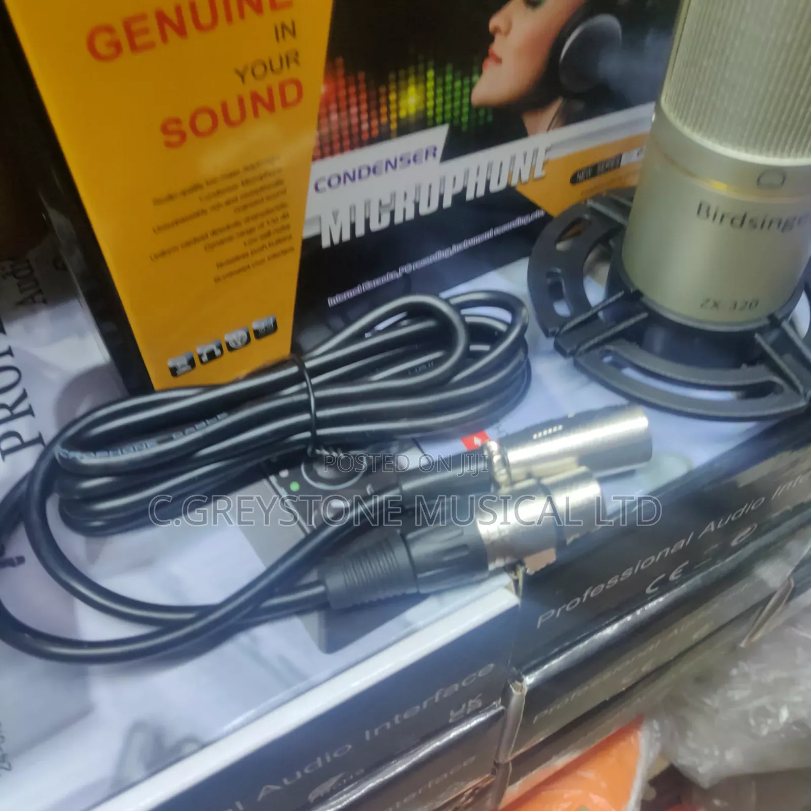 ZX320 Condenser Mic Birdsinger