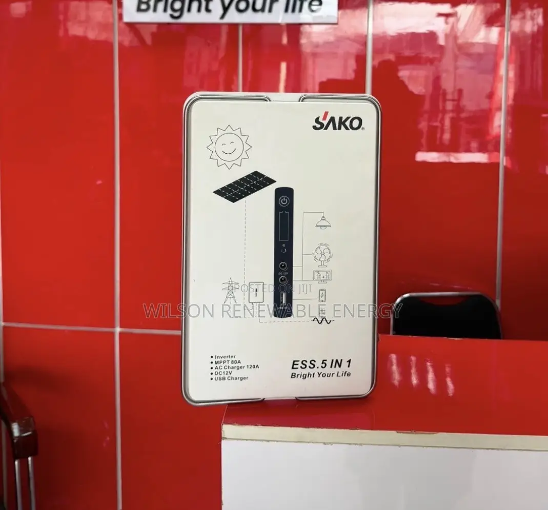 Sako 1kwh/500w Output Solar Generator