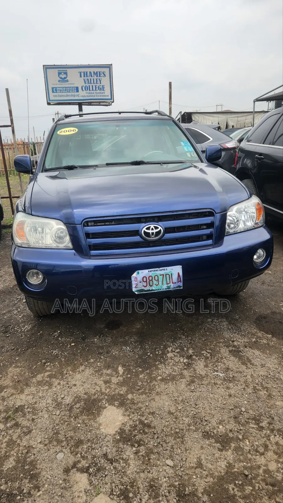 Toyota Highlander V6 4x4 2006 Blue