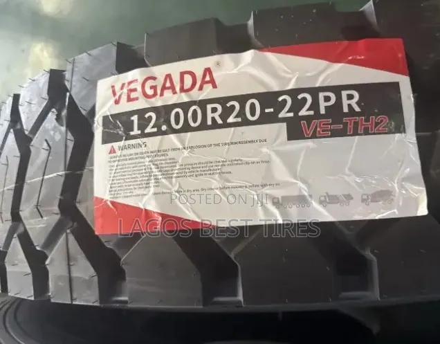 Brand New Vegada 12.00R20 Heavy-Duty Truck Tyre (22PR) – Extra Load