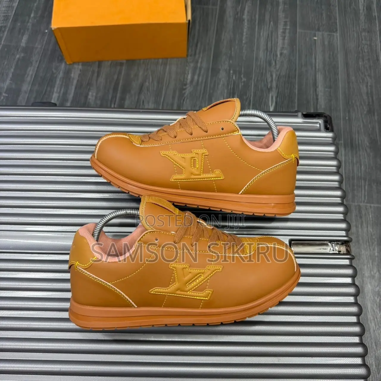 New Louis Vuitton Butter Soft Sneakers /Brown/