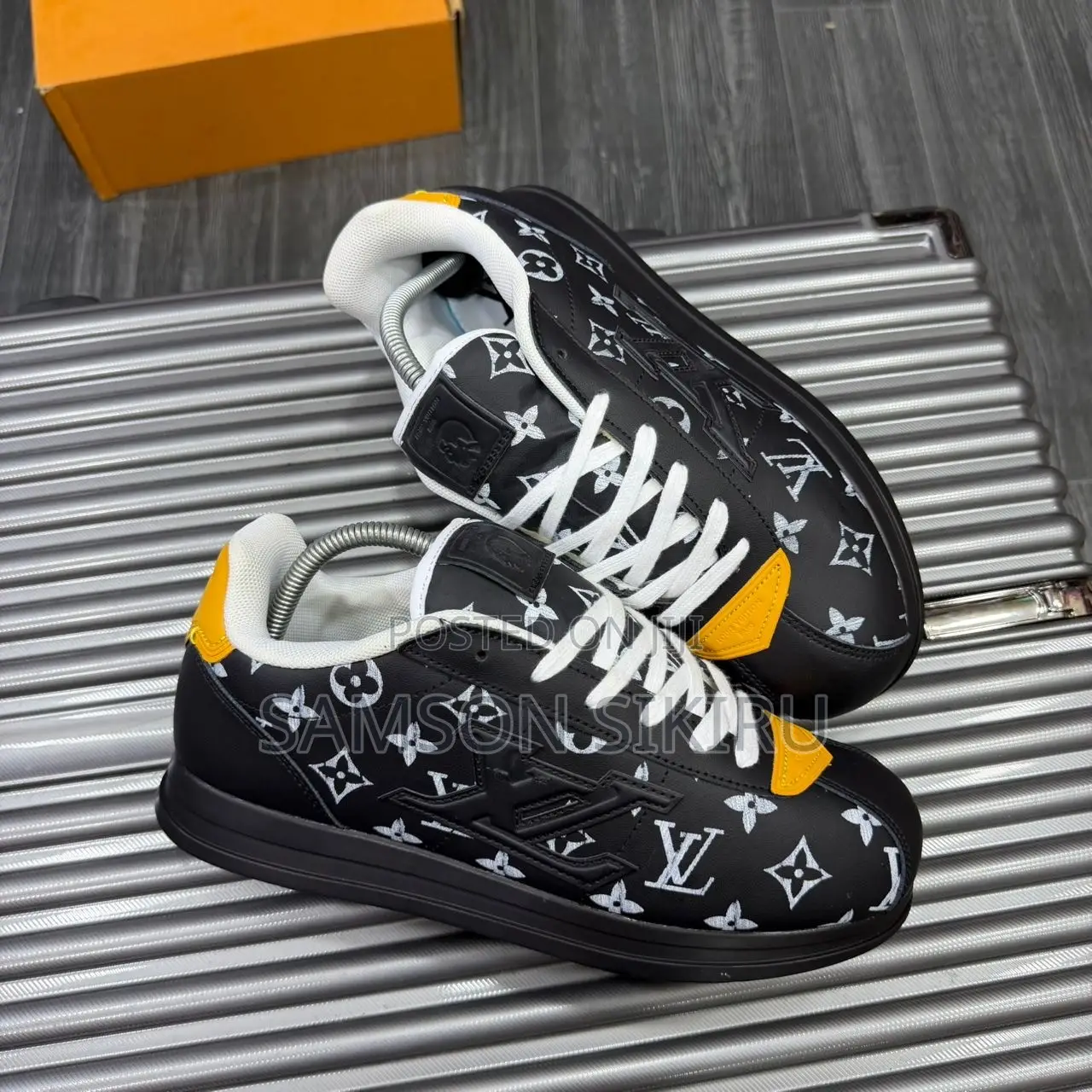 New Louis Vuitton Butter Soft Sneakers /Brown/