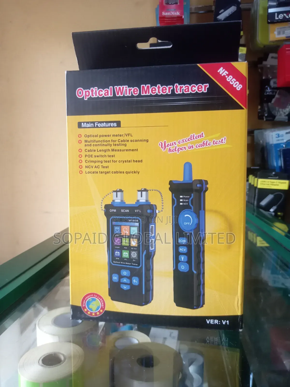 Optical Wire Meter Tracer