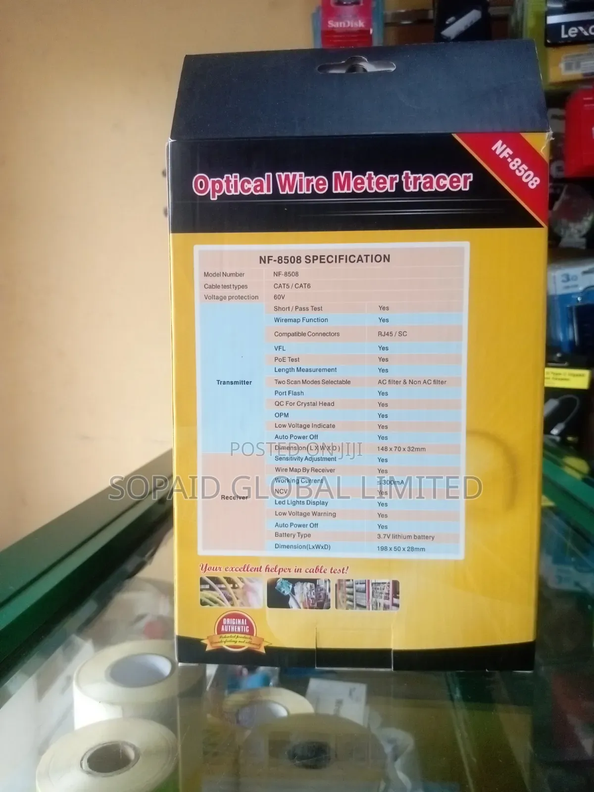 Optical Wire Meter Tracer