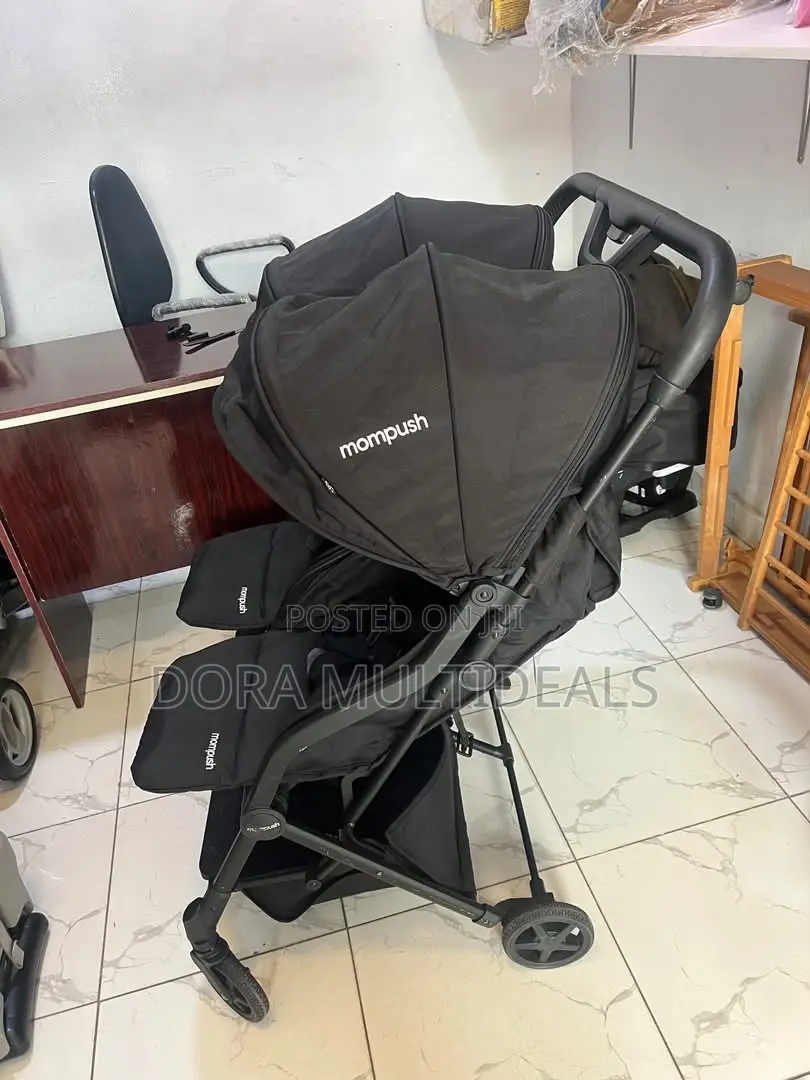 Mompush Lithe Double, Twin Stroller, Lightweight Airline Approved