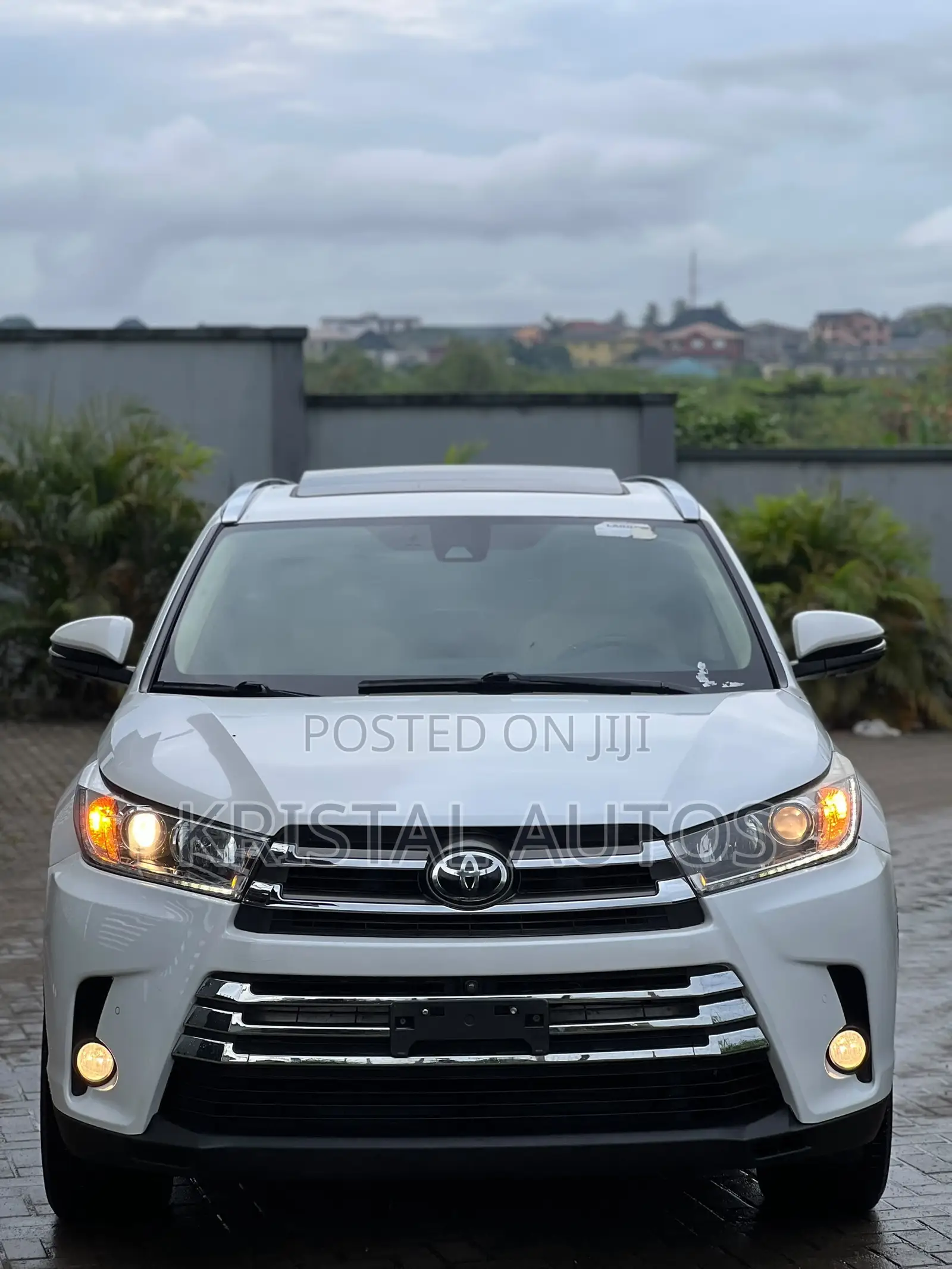 Toyota Highlander Limited 4x4 V6 (3.5L 6cyl 8A) 2018 White