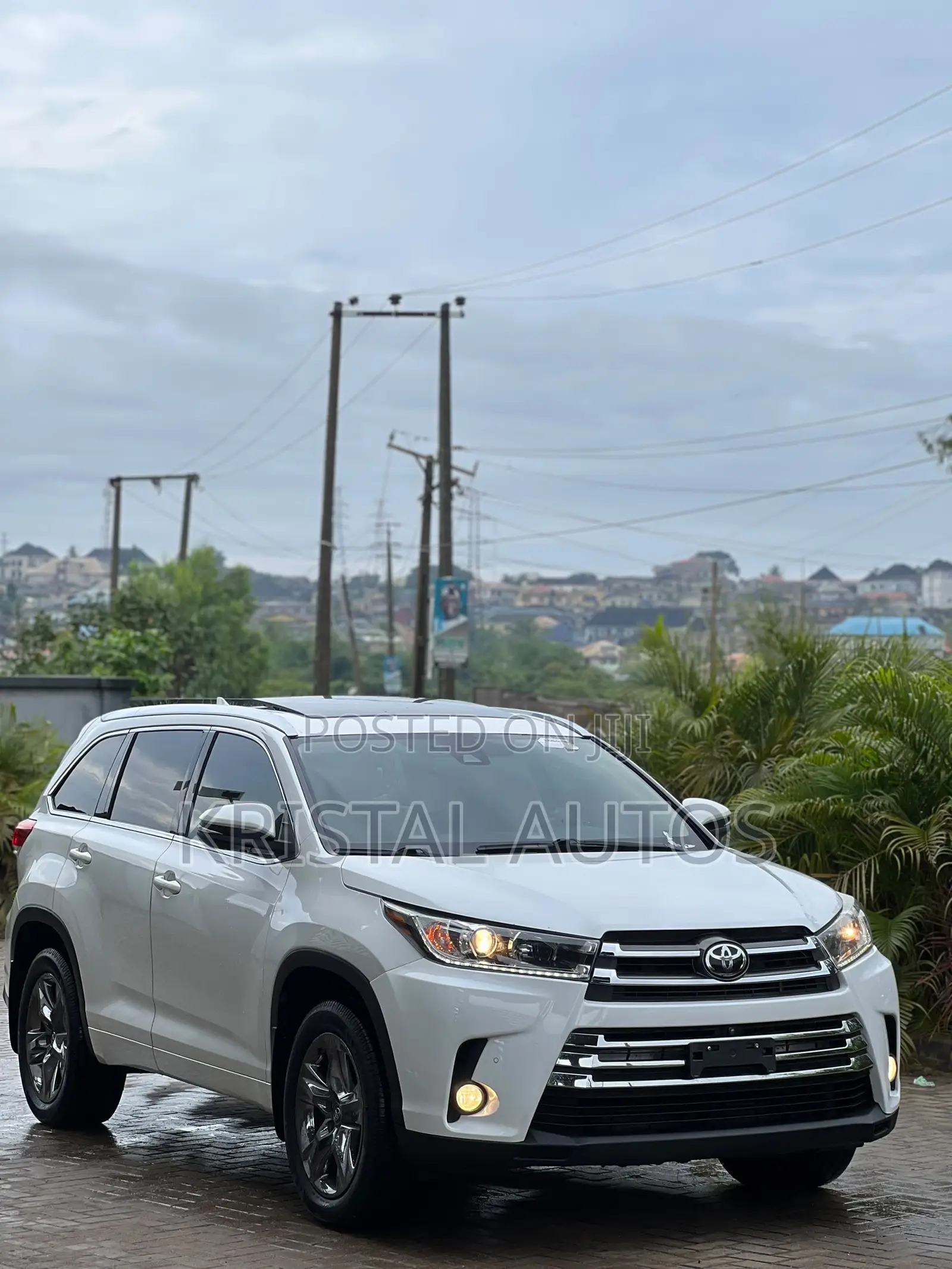 Toyota Highlander Limited 4x4 V6 (3.5L 6cyl 8A) 2018 White