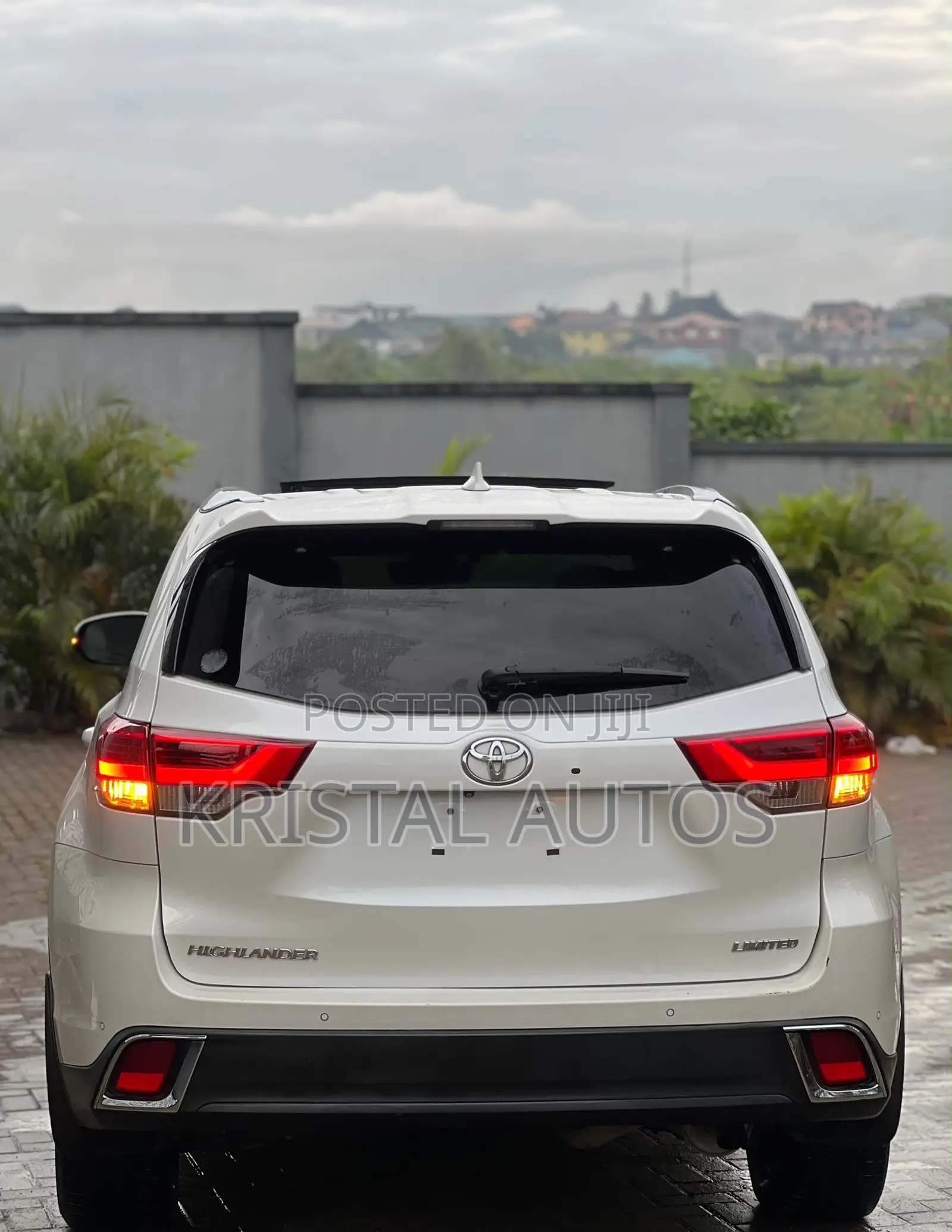 Toyota Highlander Limited 4x4 V6 (3.5L 6cyl 8A) 2018 White