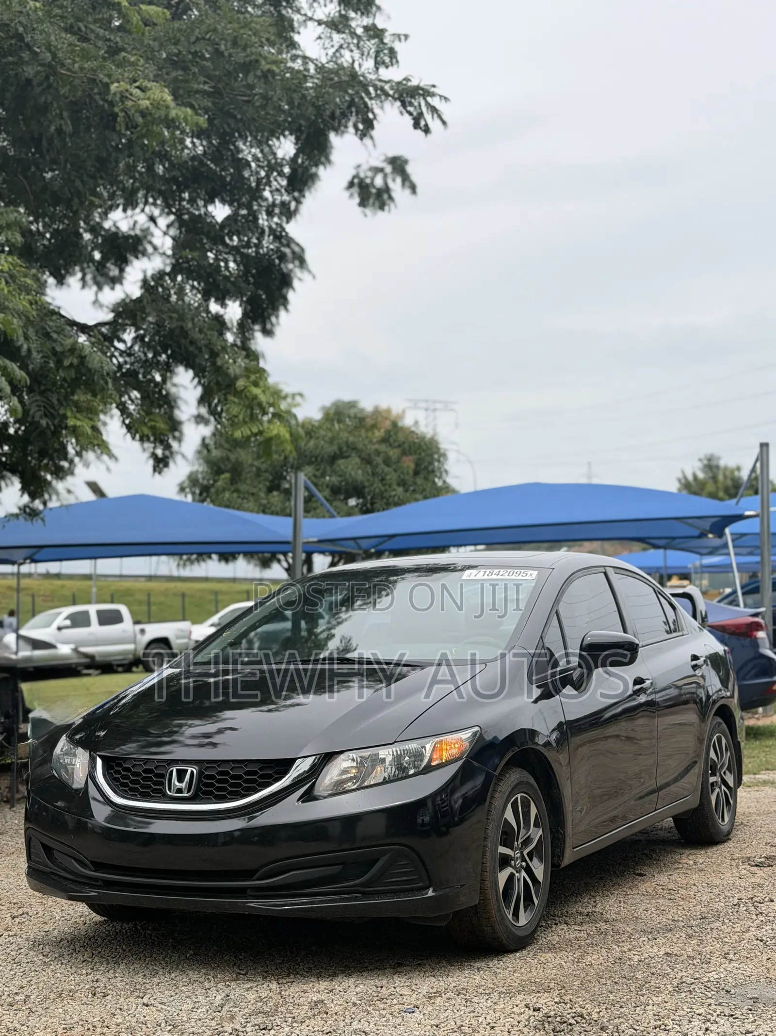 Honda Civic EX-L w/Navigation 4dr Sedan (1.8L 4cyl CVT) 2015 Black