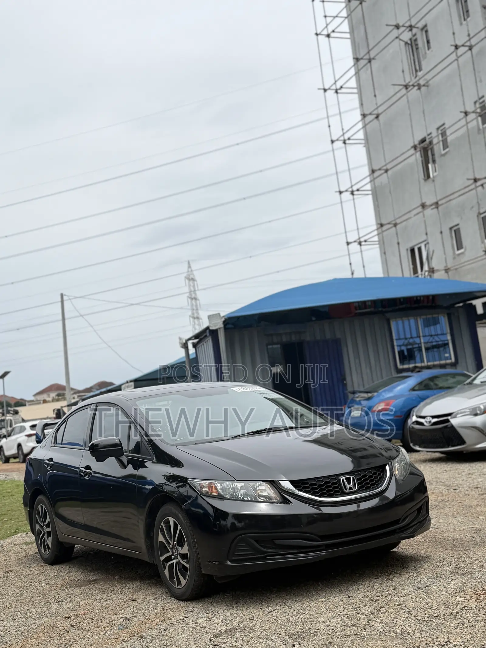 Honda Civic EX-L w/Navigation 4dr Sedan (1.8L 4cyl CVT) 2015 Black