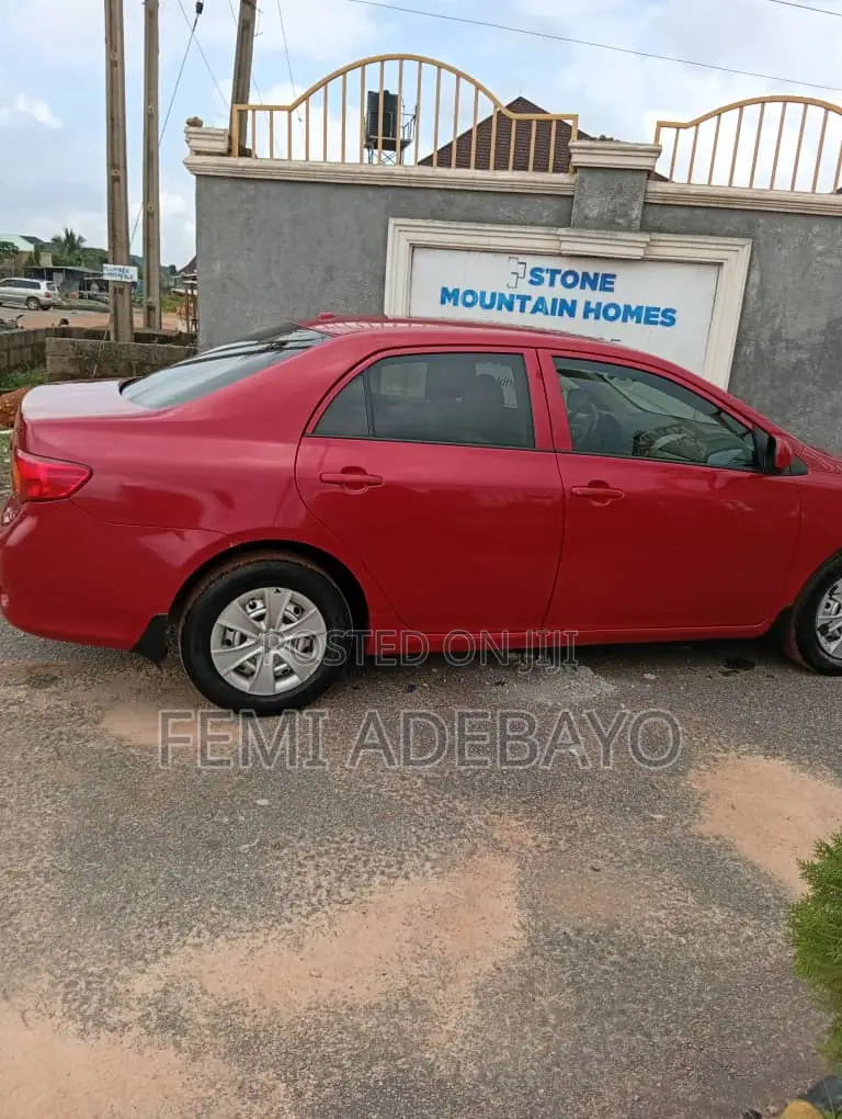Toyota Corolla 2008 Red