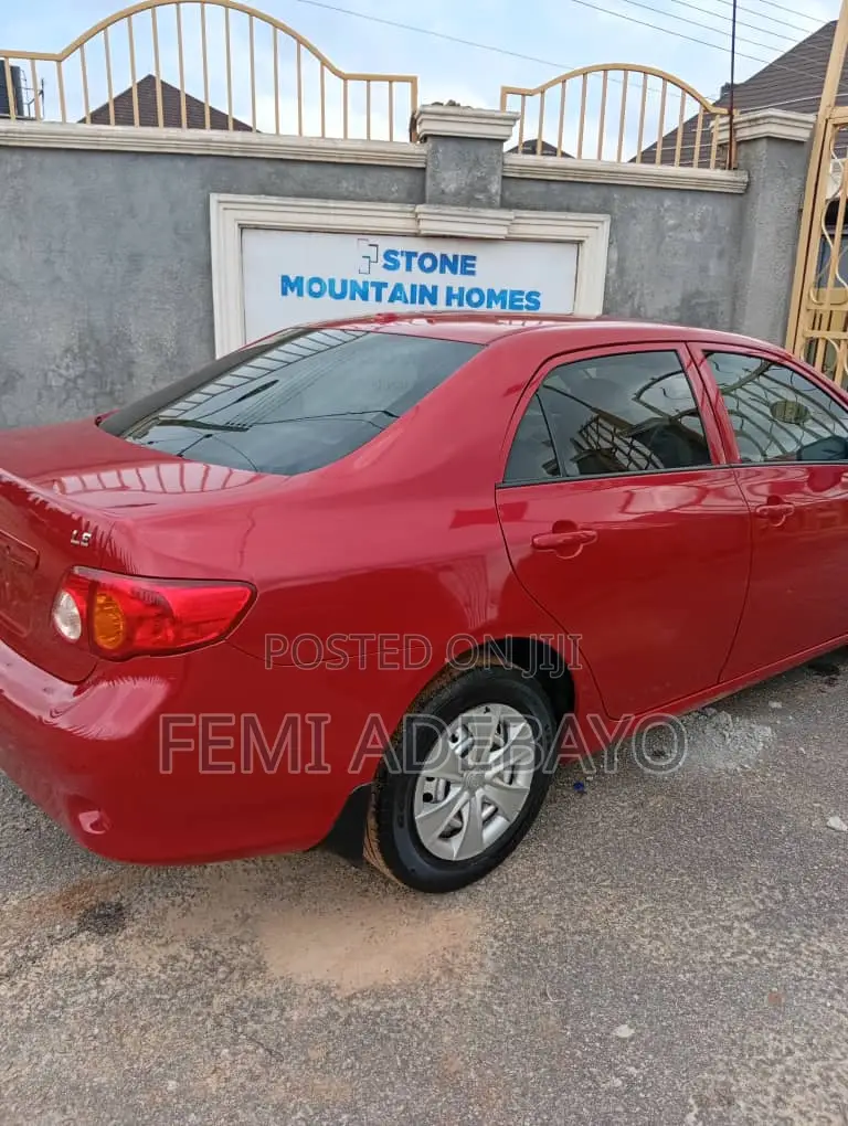Toyota Corolla 2008 Red