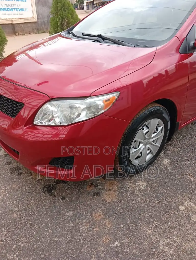 Toyota Corolla 2008 Red