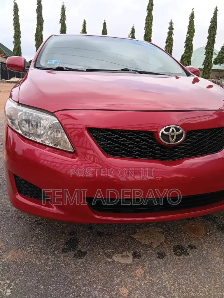 Toyota Corolla 2008 Red